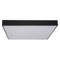 LED mennyezeti lámpatest LED/215W/230V 3000/4000/6500K 80x80 cm fekete